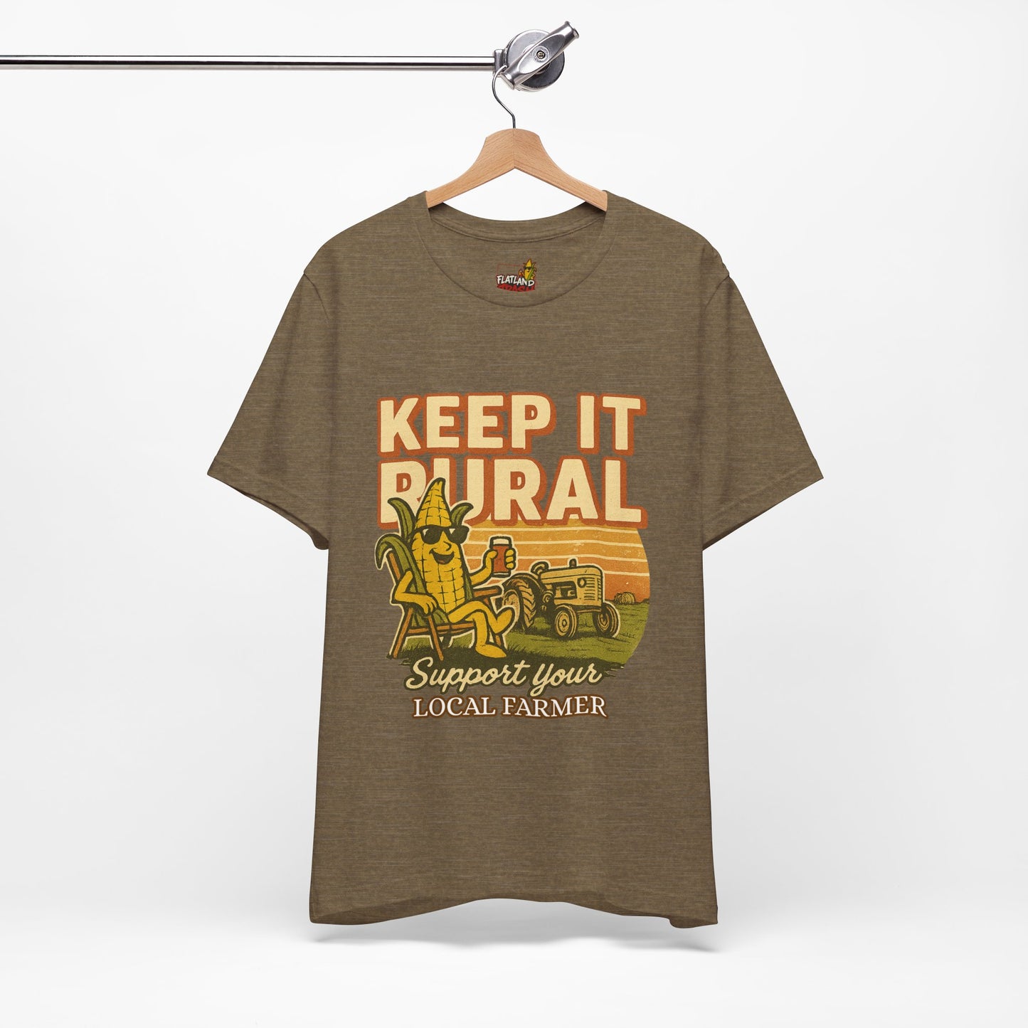 Keep It Rural Farmer Graphic Tee
