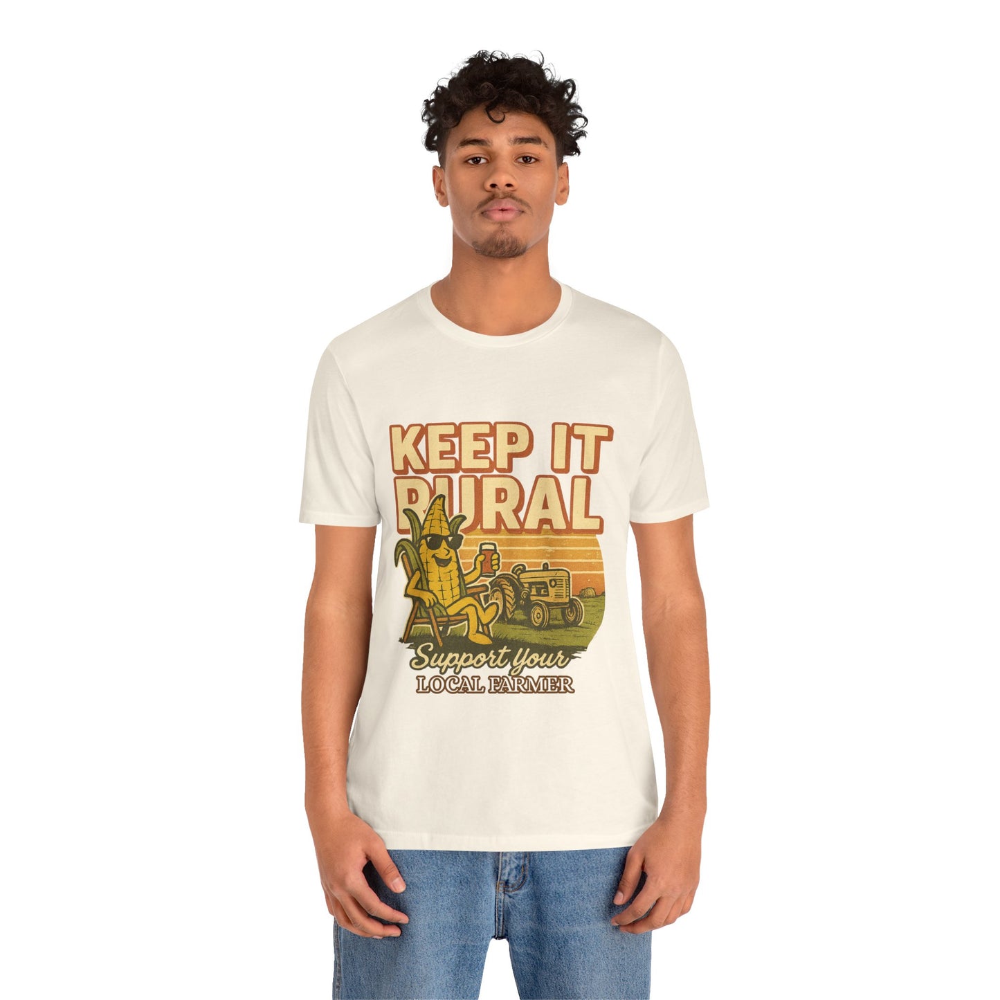 Keep It Rural Farmer Graphic Tee