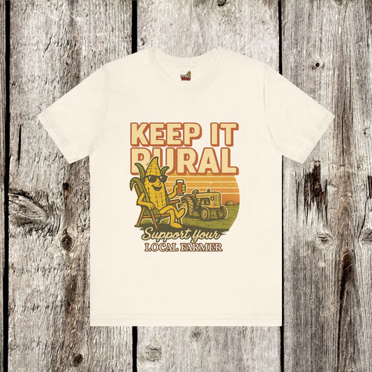 Keep It Rural Farmer Graphic Tee