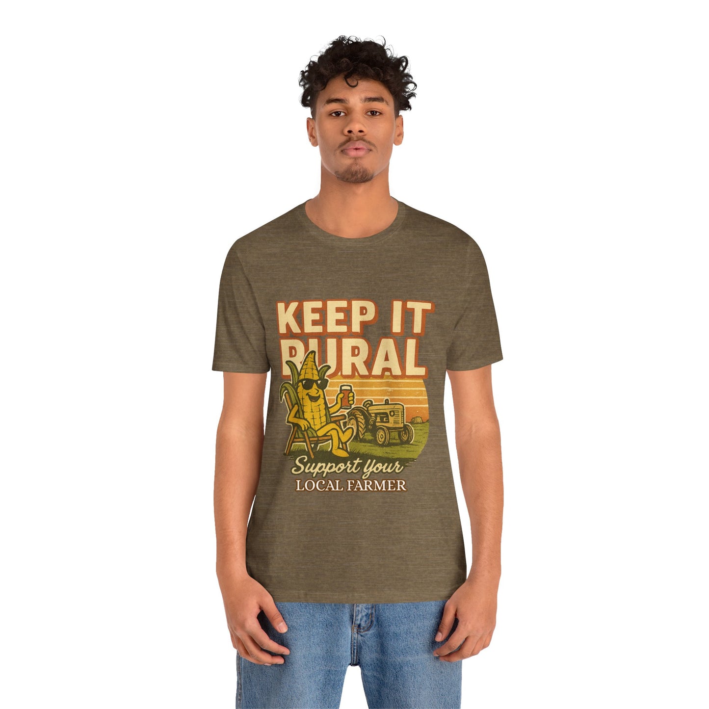 Keep It Rural Farmer Graphic Tee
