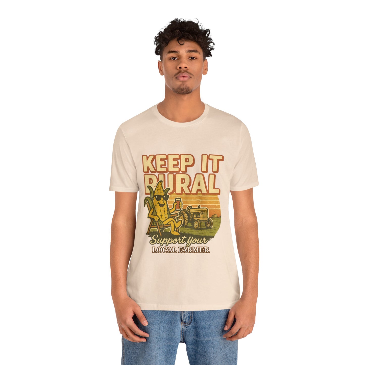 Keep It Rural Farmer Graphic Tee