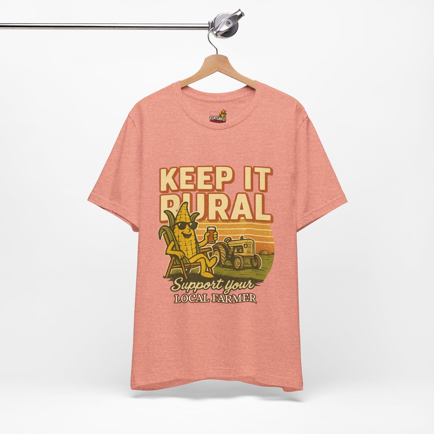Keep It Rural Farmer Graphic Tee