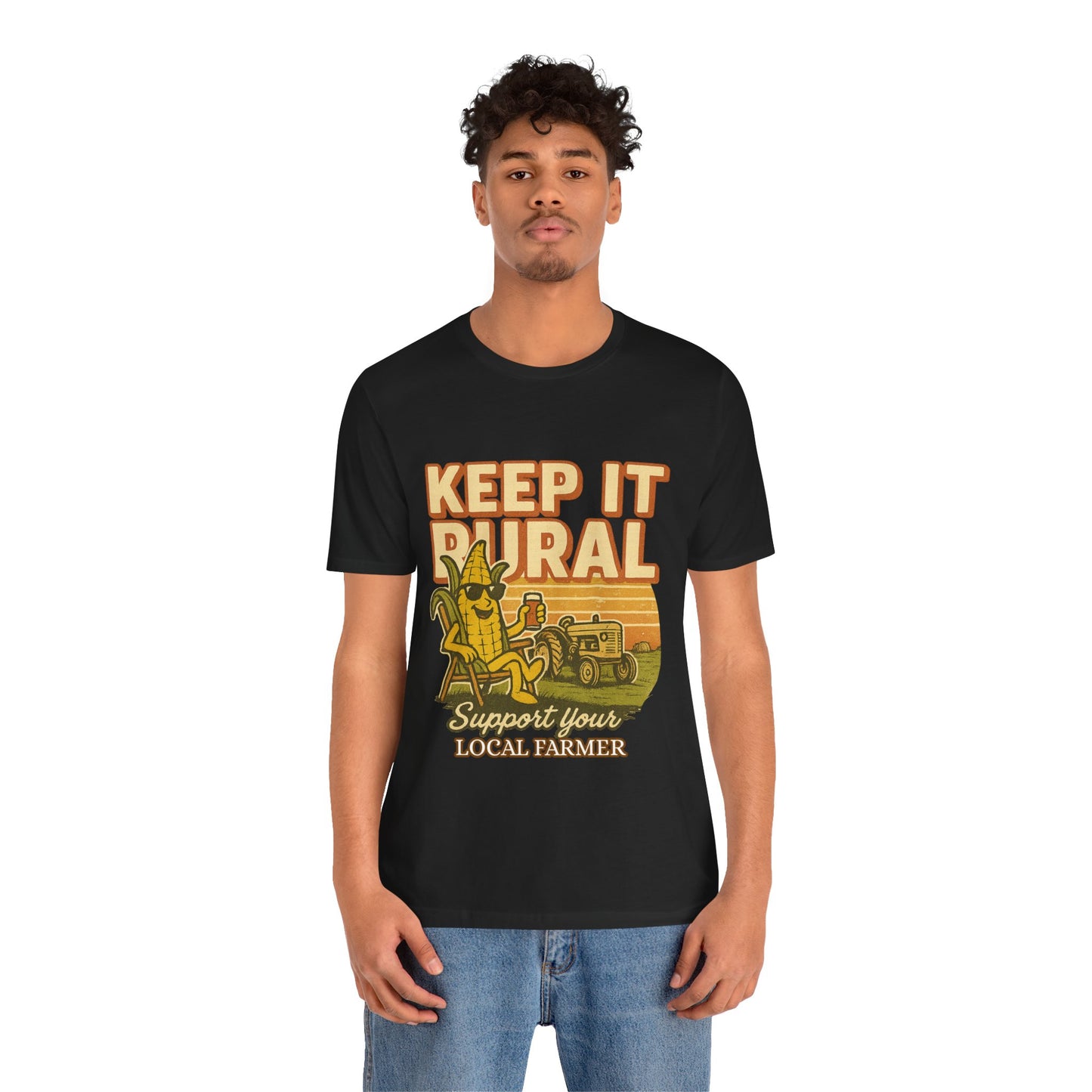 Keep It Rural Farmer Graphic Tee