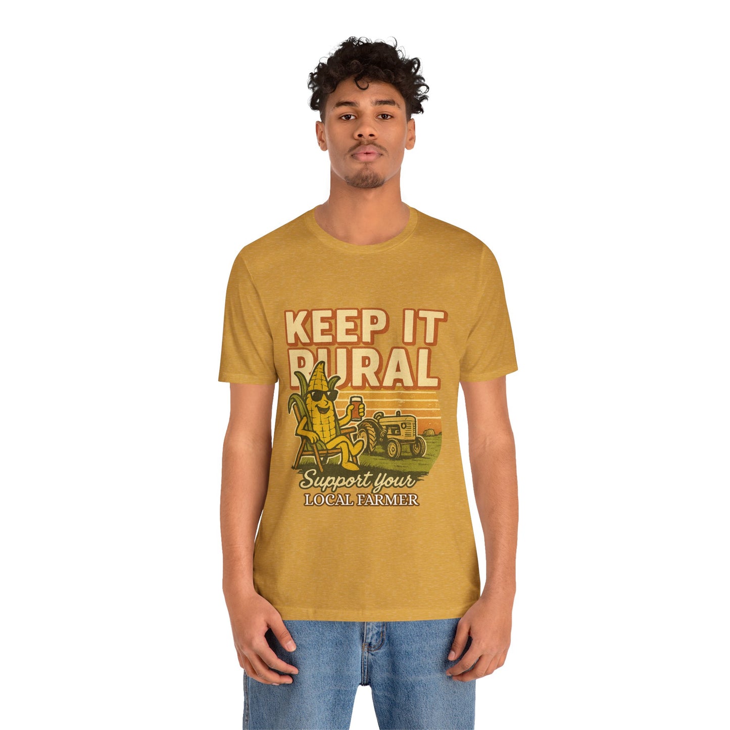 Keep It Rural Farmer Graphic Tee