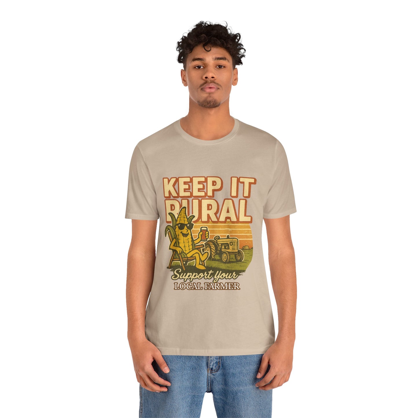 Keep It Rural Farmer Graphic Tee