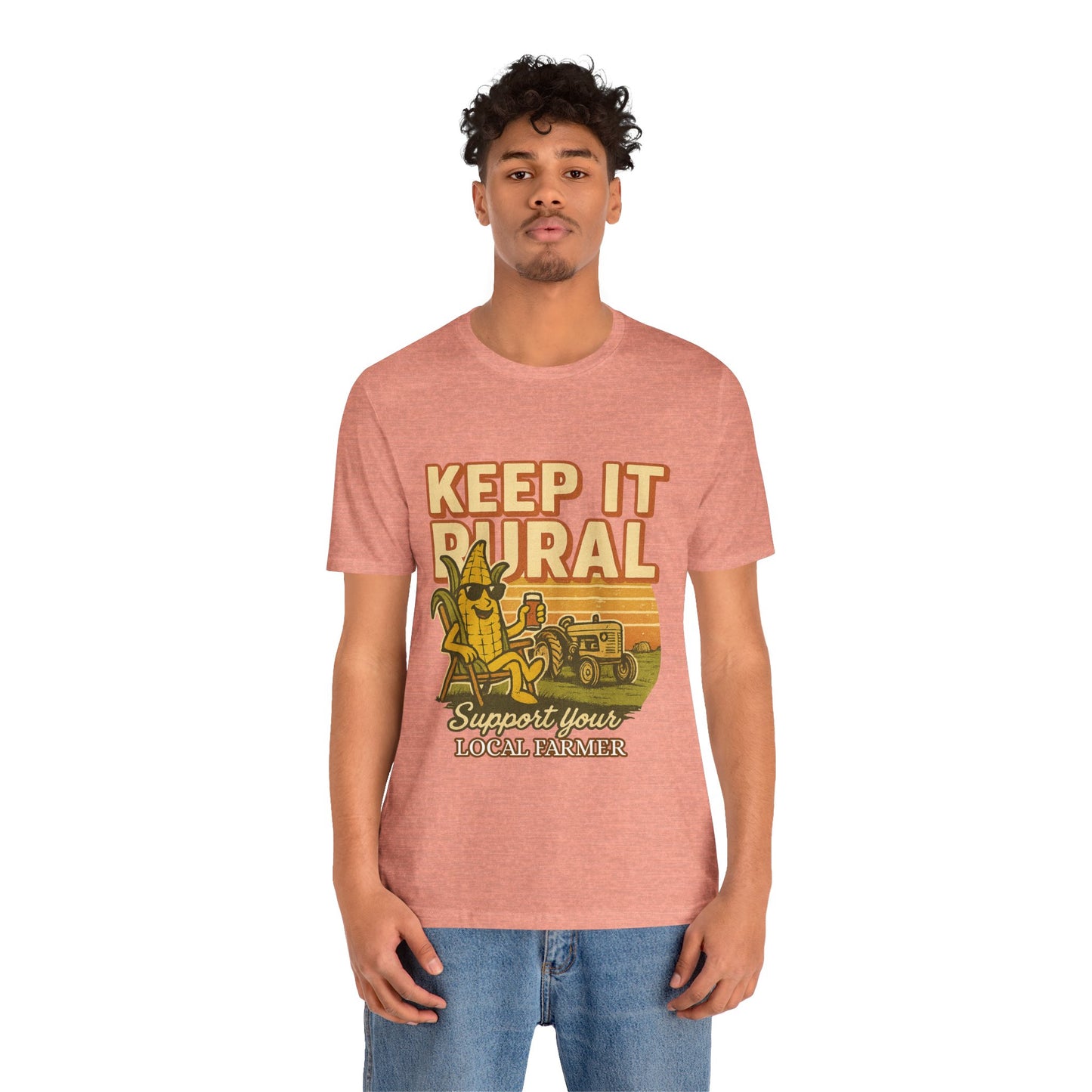 Keep It Rural Farmer Graphic Tee