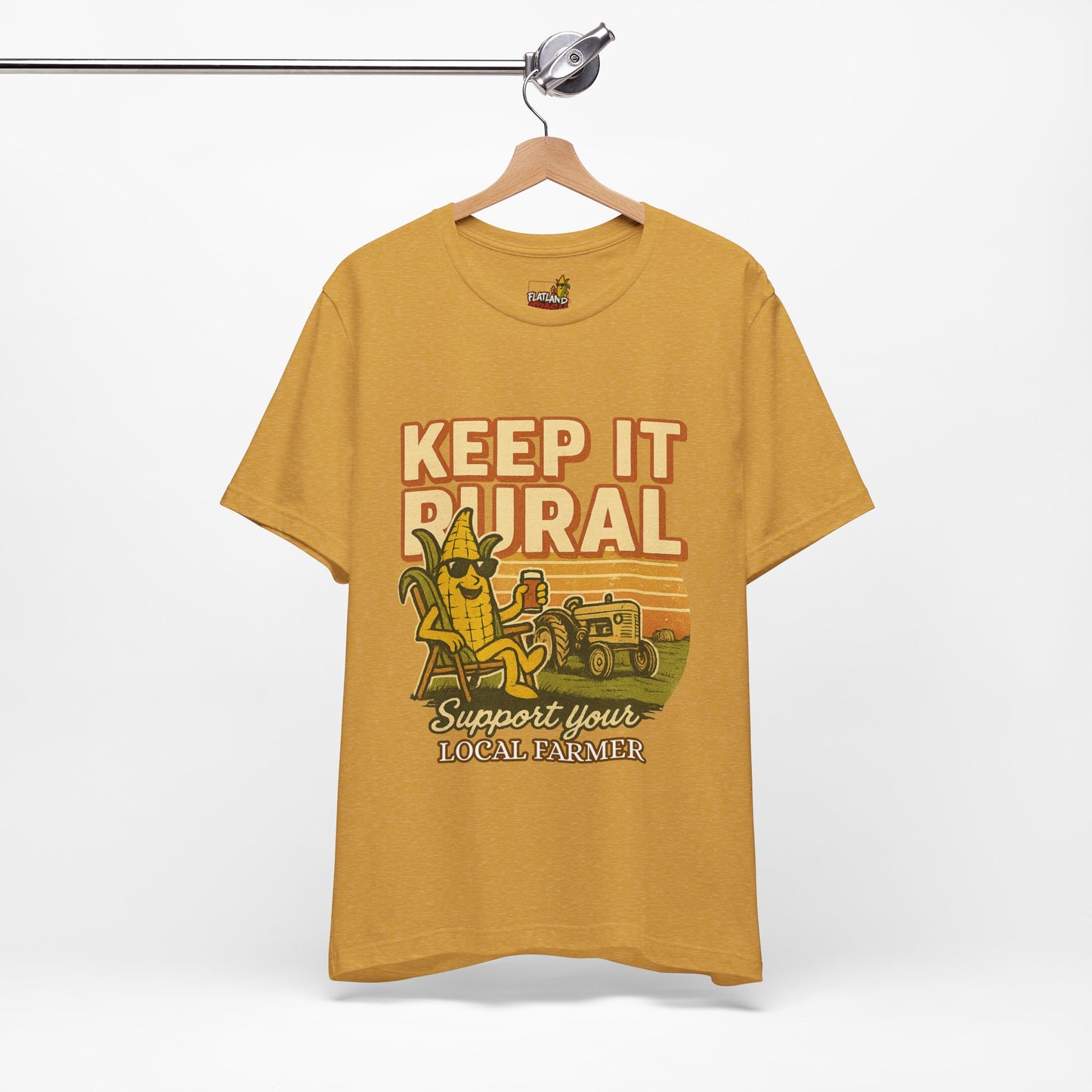 Keep It Rural Farmer Graphic Tee